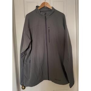 Marmot Men's Size 3XL Tempo Full-Zip Jacket New Cinder Grey 98260X-1410 New